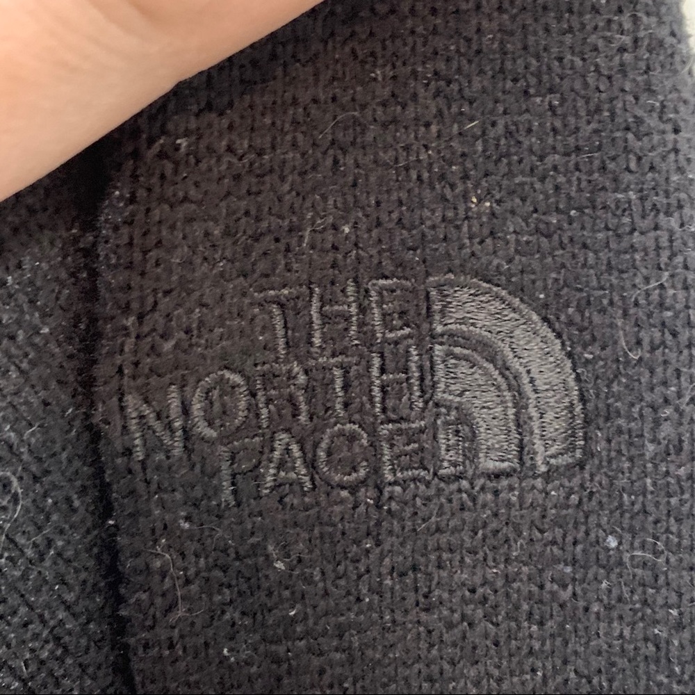 The North Face Black Half Button Pullover Medium - image 4